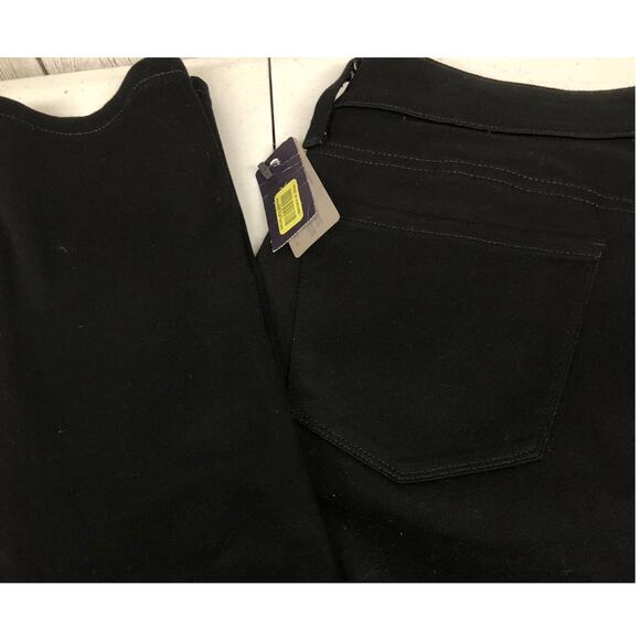 NYDJ Denim - New NJDJ Not Your  Daughters Jeans Black Alina Legging Ladies size 12P